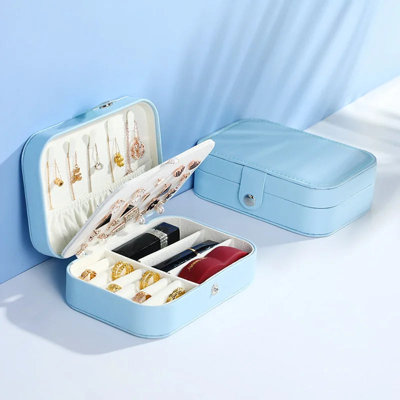 Clear Lid Jewelry Organizer & Storage Box