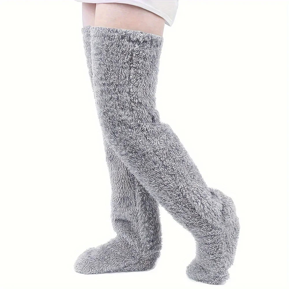 Women's Warm Sleep Socks – Soft Cozy Winter Bed Socks
