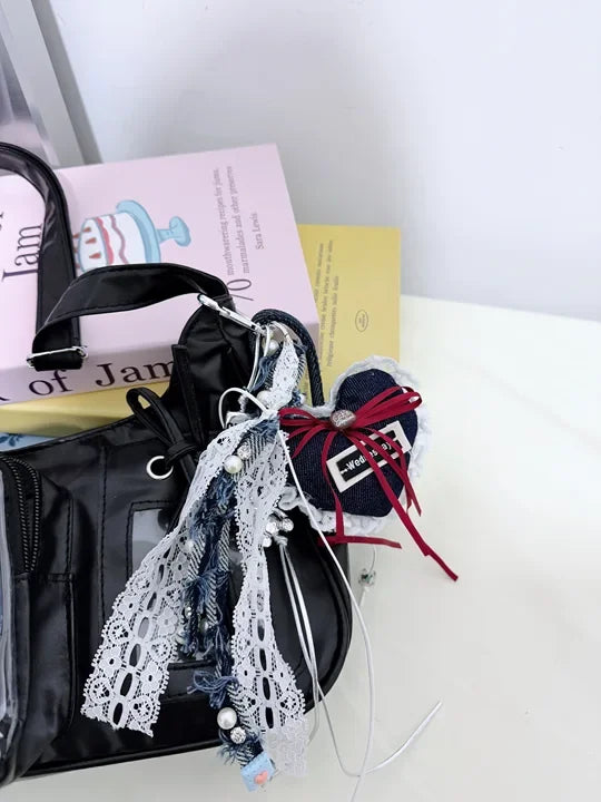 Women's Transparent Printed Casual Tote Bag