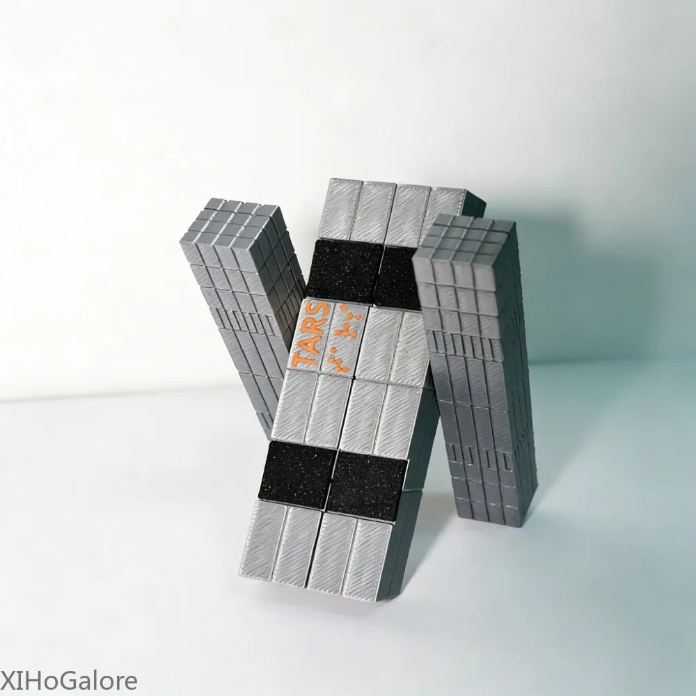 Interstellar TARS Robot 3D Printed Model – Sci-Fi Desk Decor