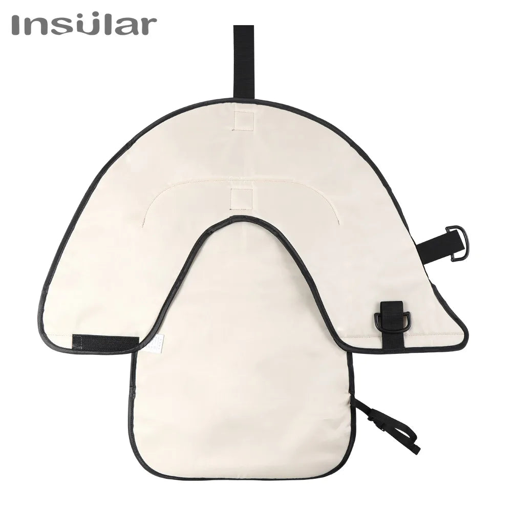 2-in-1 Portable Baby Changing Pad – Waterproof Travel Diaper Mat