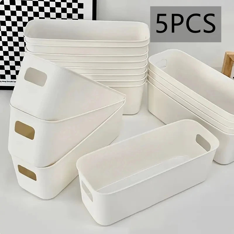 10PCS Multifunctional Drawer Storage Boxes – Desktop & Home Organizers