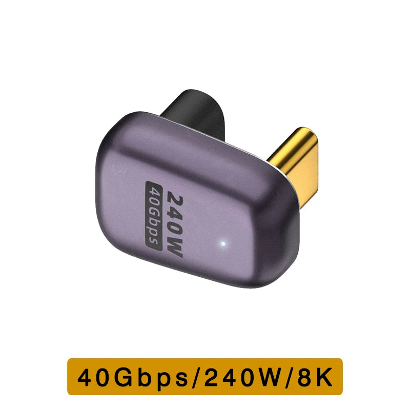 USB4 40Gbps USB-C Adapter Thunderbolt 3/4 240W