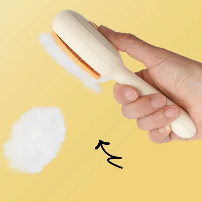 Self Cleaning Cat Brush – Pet Hair Removal Grooming Comb