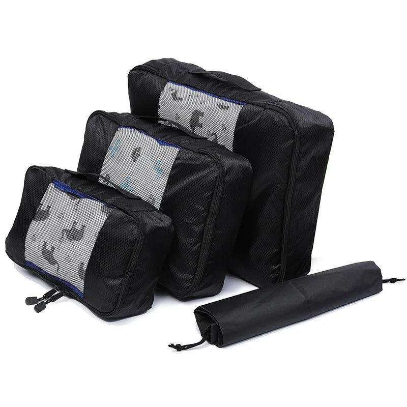 Travel Compression Packing Cubes – Luggage Organizer Bags