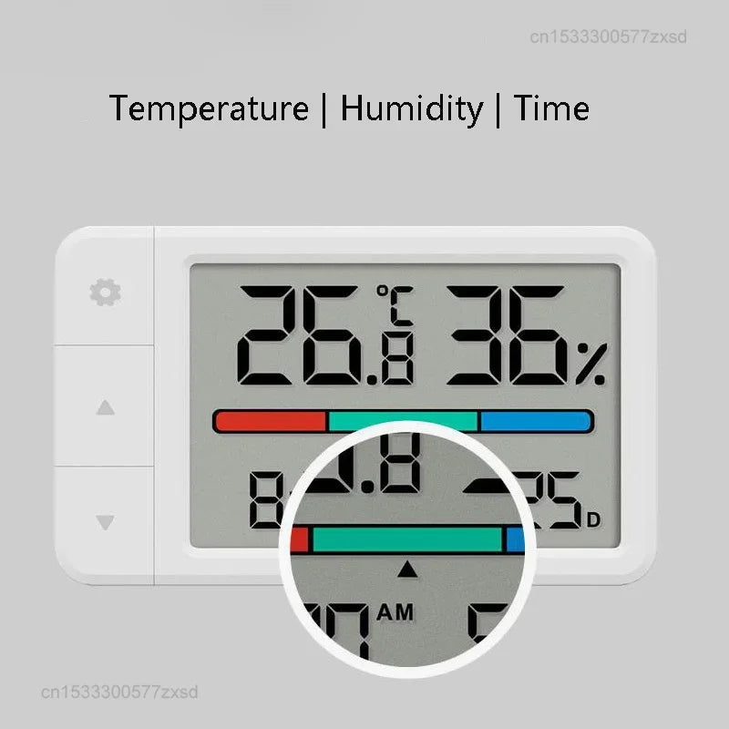Digital Indoor Thermometer Hygrometer – Temperature & Humidity Monitor