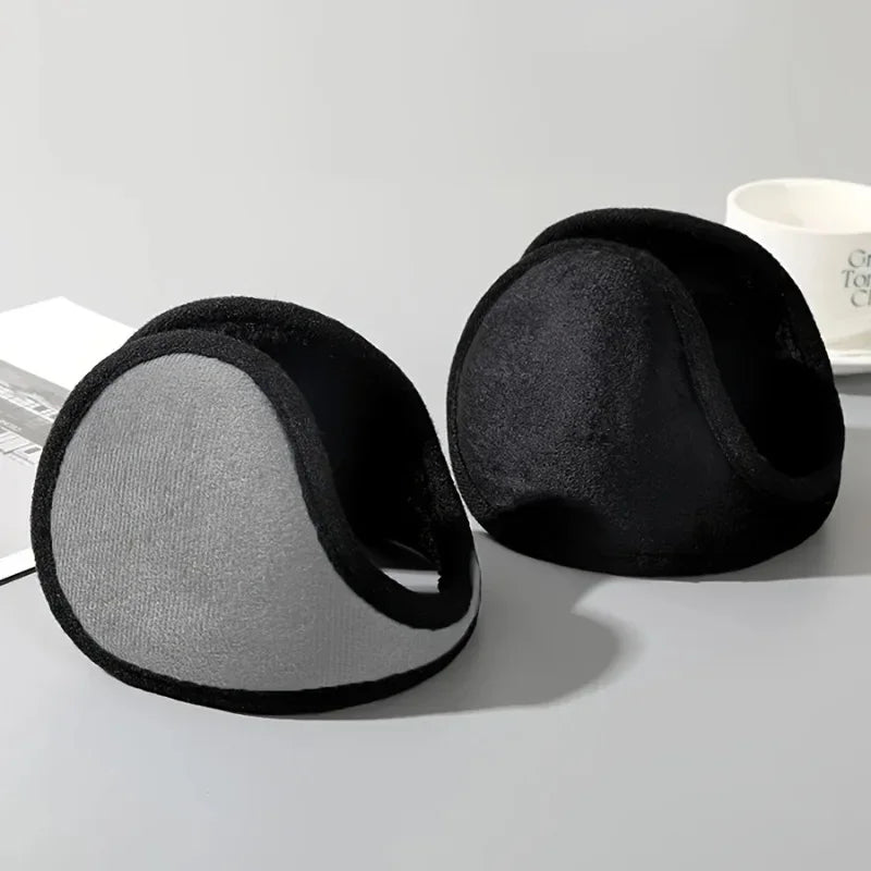 Unisex Winter Fleece Earmuffs – Warm Outdoor Ear Warmers