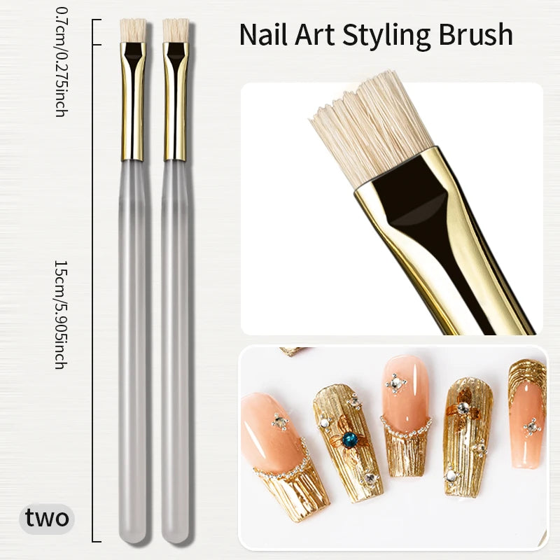 Multifunctional Nail Art Liner & Detail Brush Set