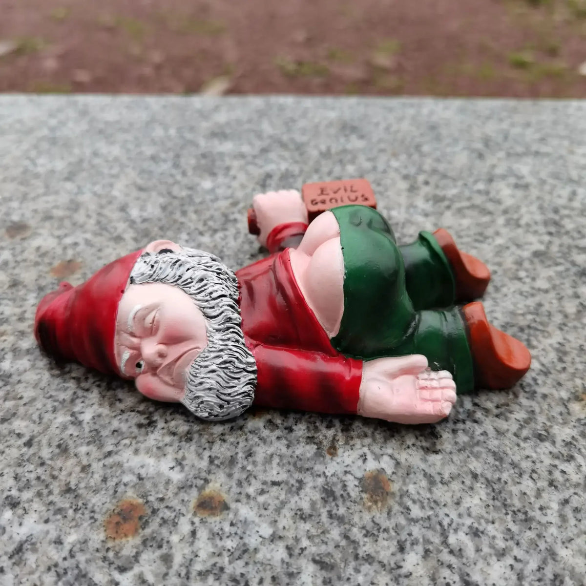 15cm Funny Garden Gnome Statue – Christmas Holiday Decoration