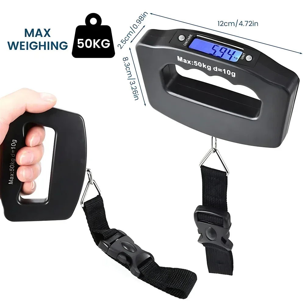 50kg Digital Luggage Scale with LCD Display