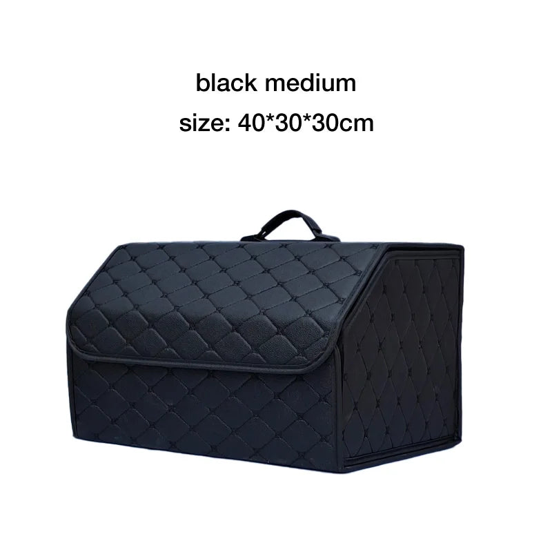 Large Capacity Car Trunk Organizer – Foldable Storage Box