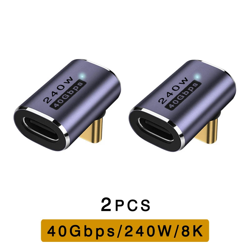 USB4 40Gbps USB-C Adapter Thunderbolt 3/4 240W