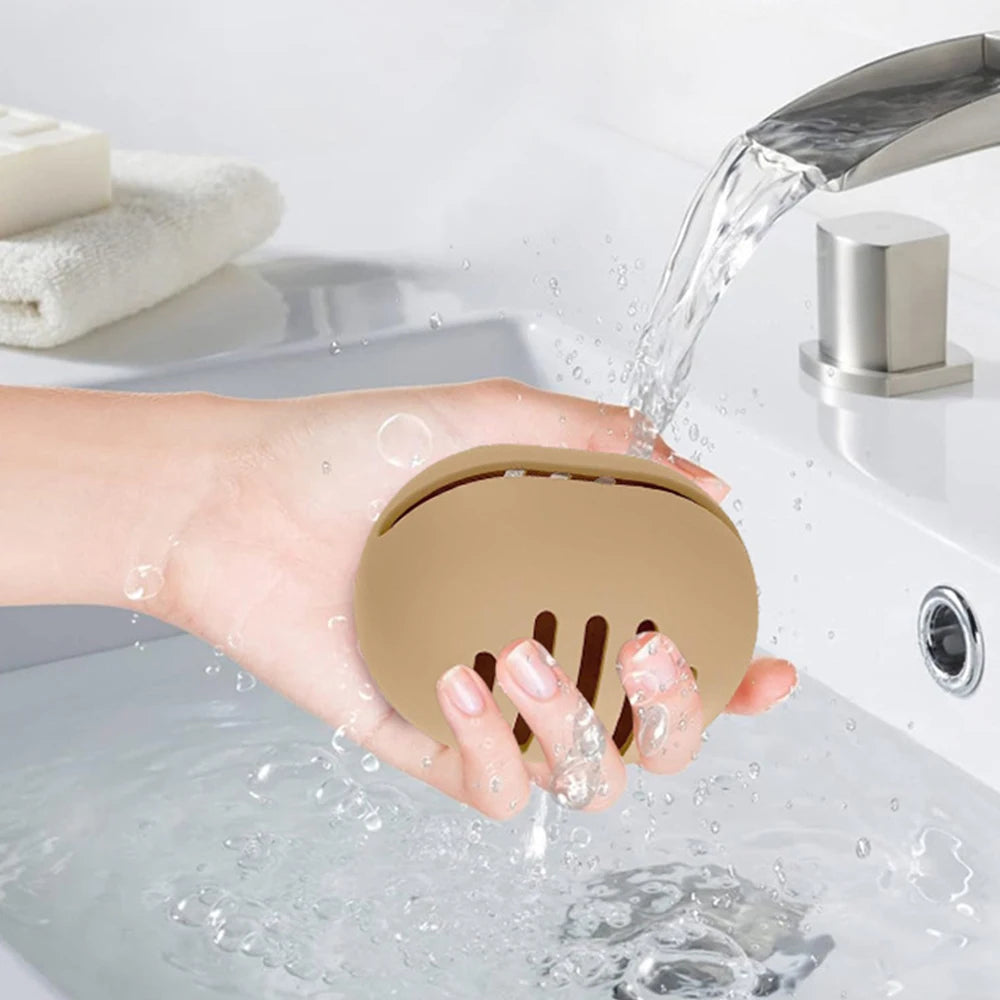 Silicone Makeup Sponge Holder & Travel Case
