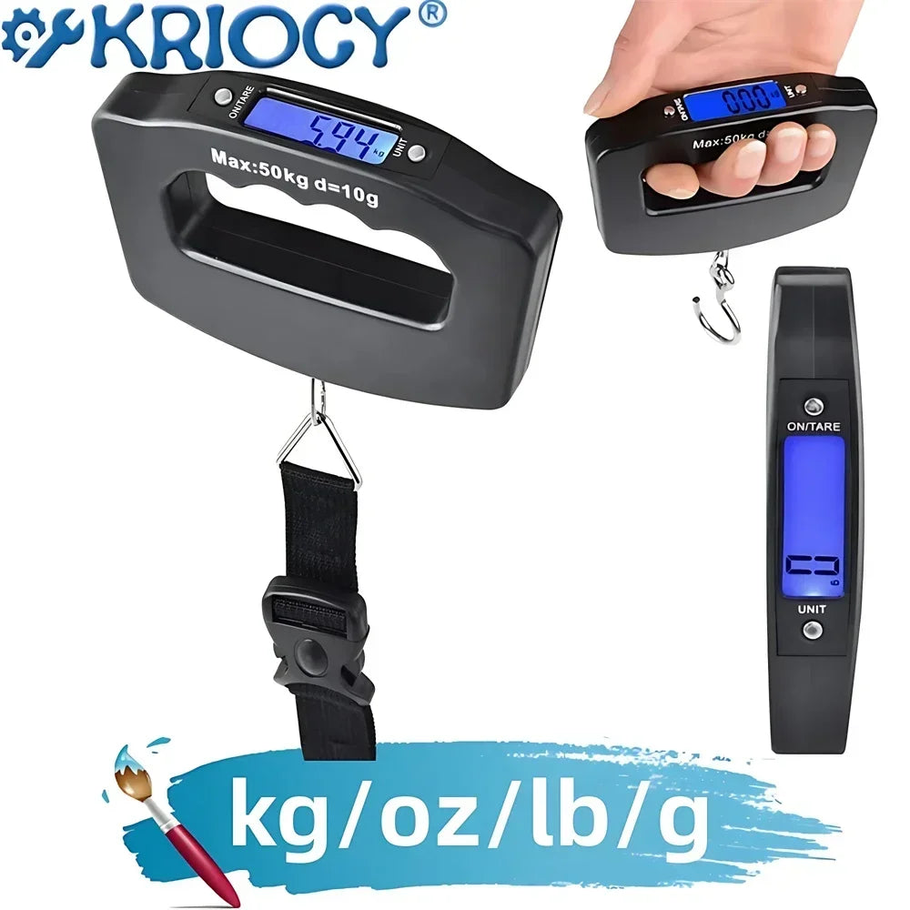 50kg Digital Luggage Scale with LCD Display