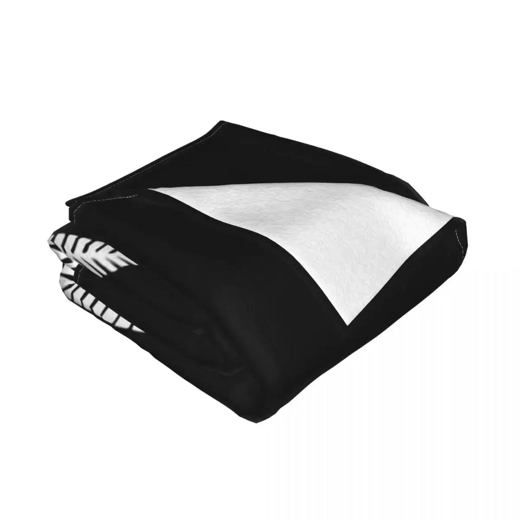All Blacks Ultra-Soft Micro Fleece Throw Blanket