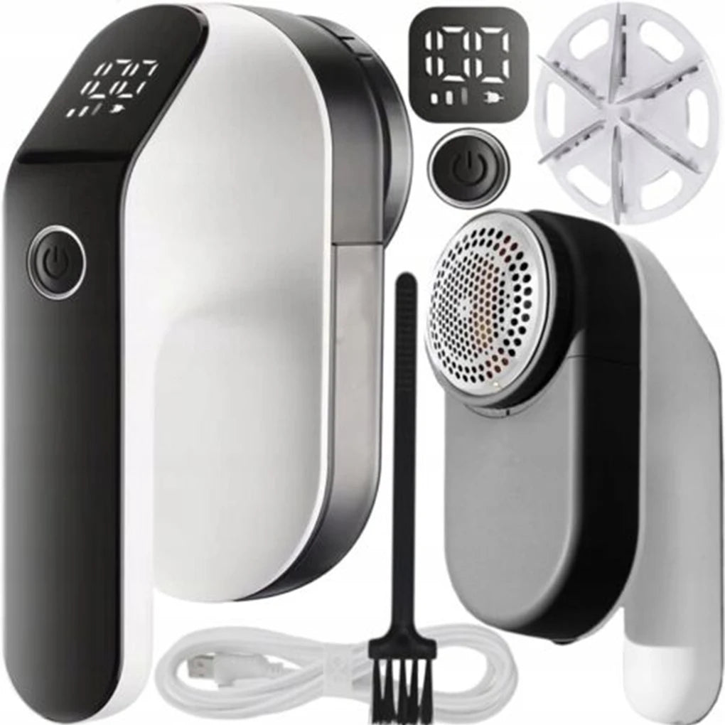 Rechargeable Electric Lint Remover – Portable Fabric Shaver