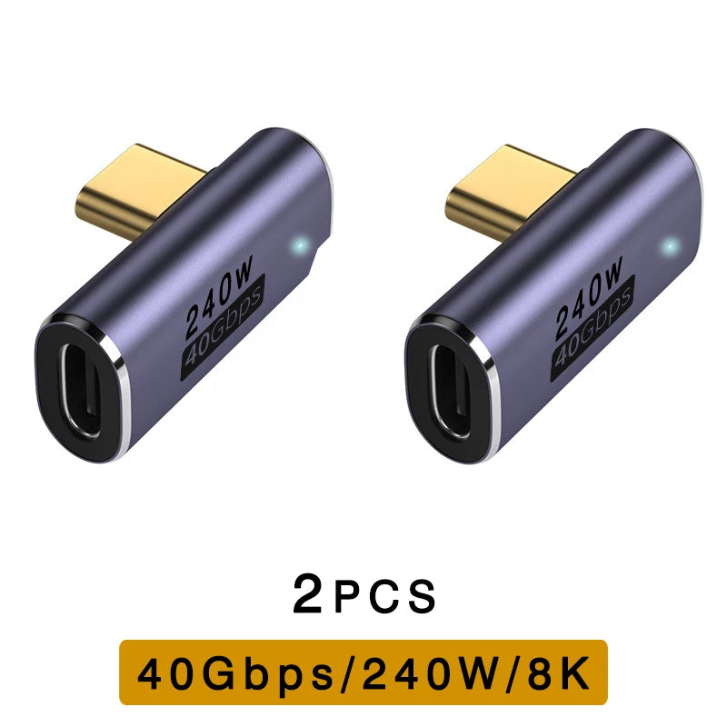 USB4 40Gbps USB-C Adapter Thunderbolt 3/4 240W