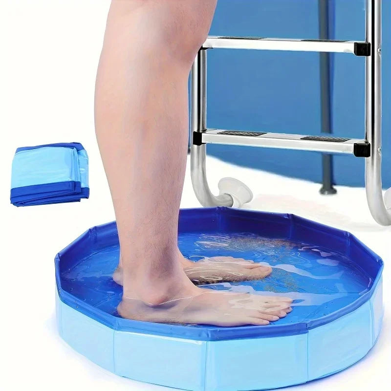 Portable Foldable Foot Bath for Poolside Use