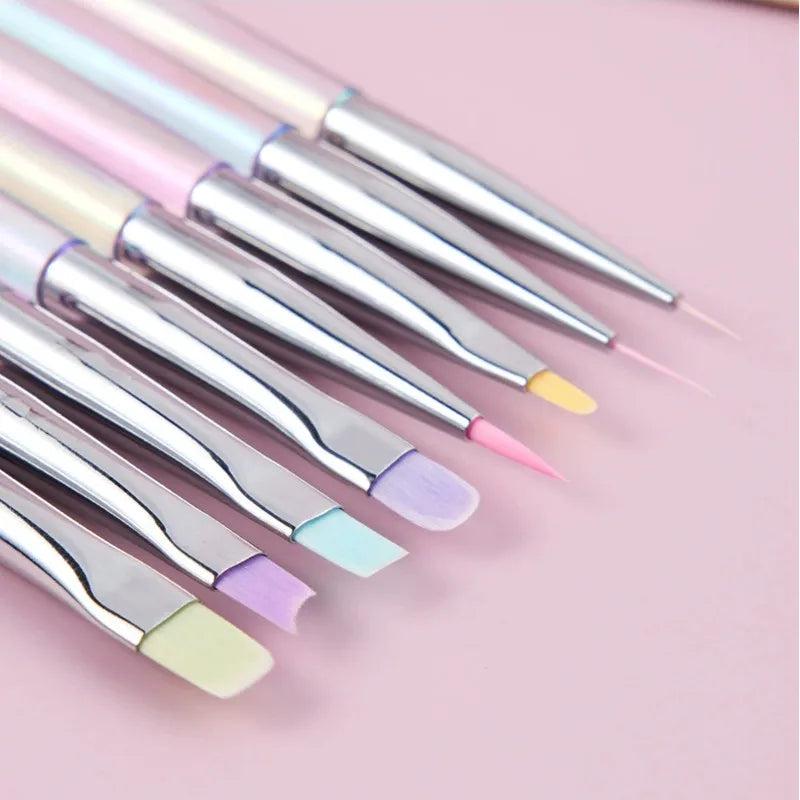 Fine Detail Nail Art Brush Set for Precision Nail Design