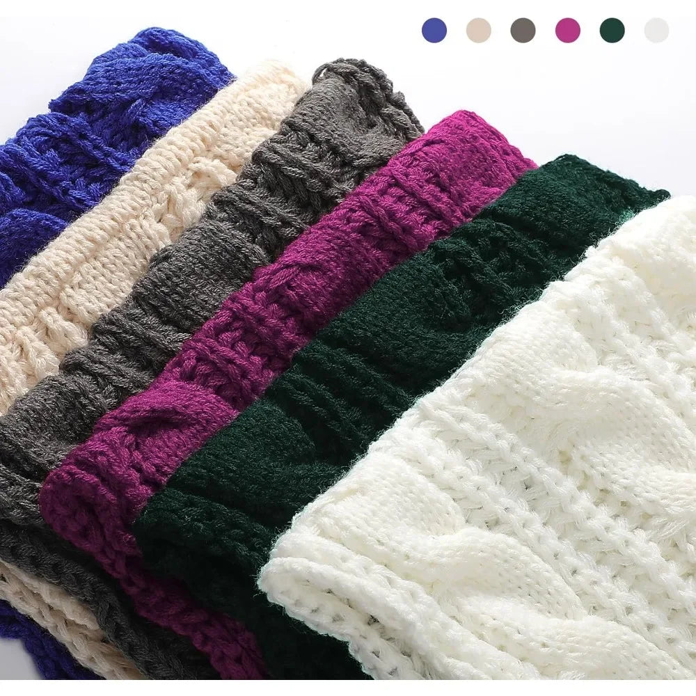 Women's Warm Winter Neck Scarf – Windproof Cozy Neck Warmer