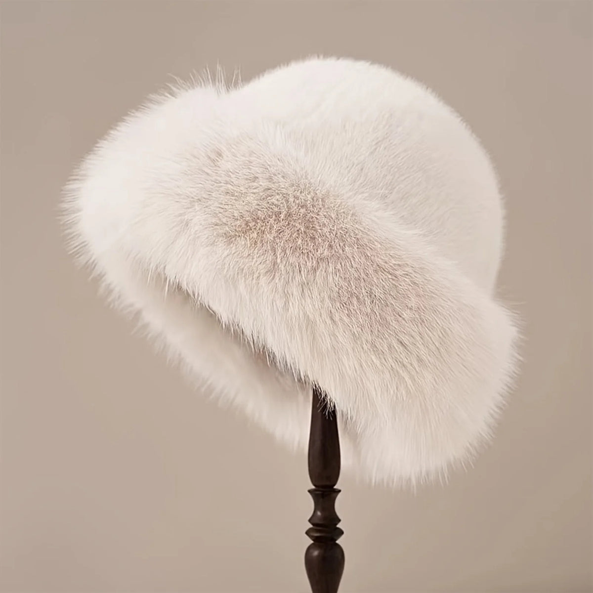 Women's Faux Fur Winter Hat – Soft Warm Cold Weather Cap