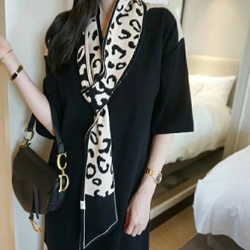 Women's Versatile Knitted Winter Scarf – Soft Classic Wrap