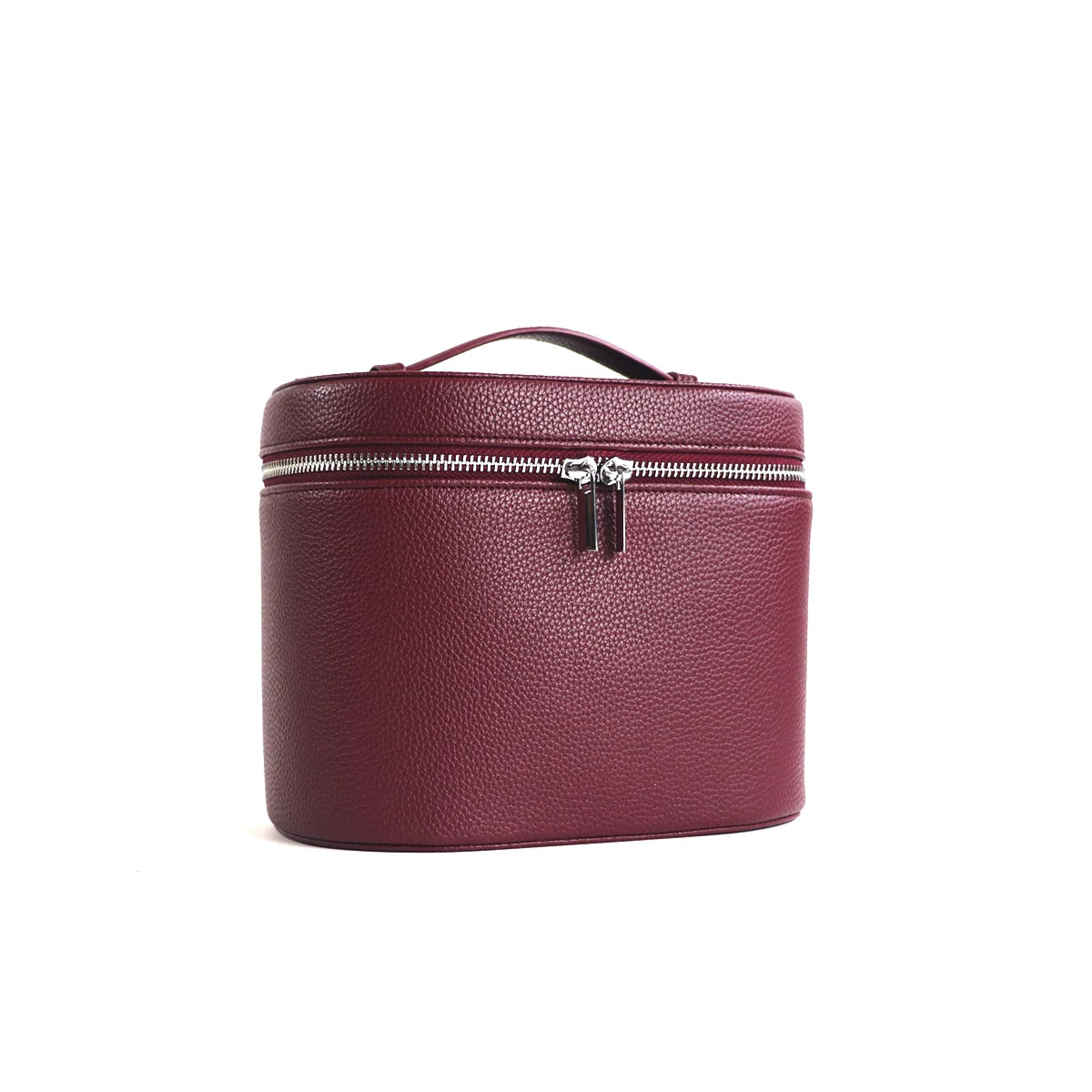 Personalized PU Leather Cosmetic Bag – Custom Name Travel Makeup Case