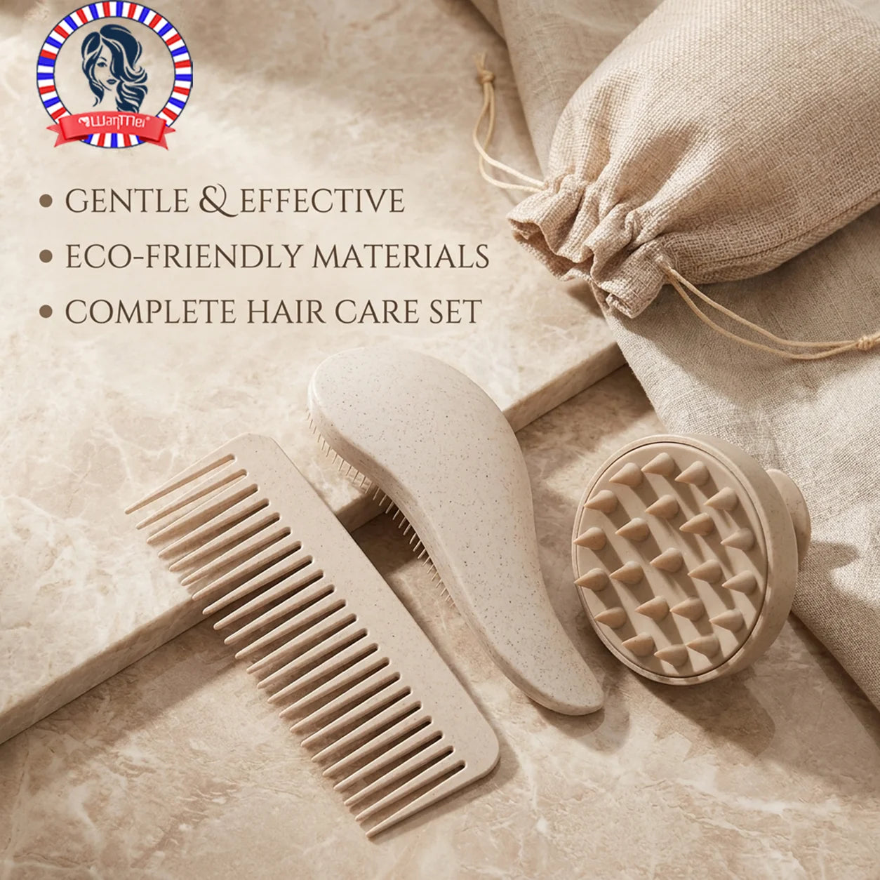 Soft Silicone Scalp Massager & Shampoo Brush