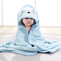 Cartoon Animal Baby Hooded Bath Towel – Soft Newborn Bath Wrap