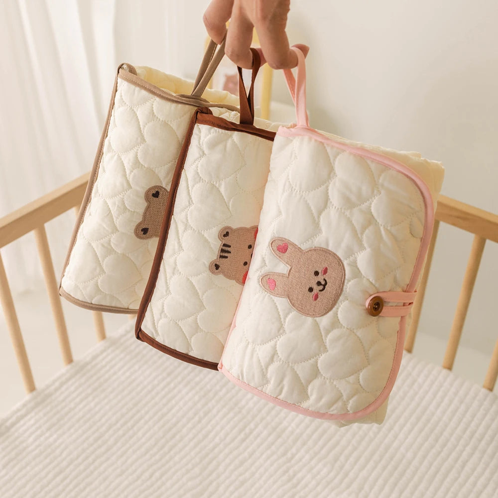 Portable Foldable Baby Diaper Changing Mat – Travel Changing Pad
