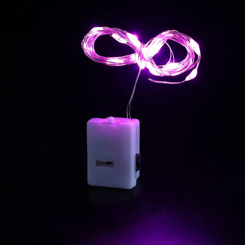 Battery Powered LED Fairy String Lights – Christmas & Holiday Decor