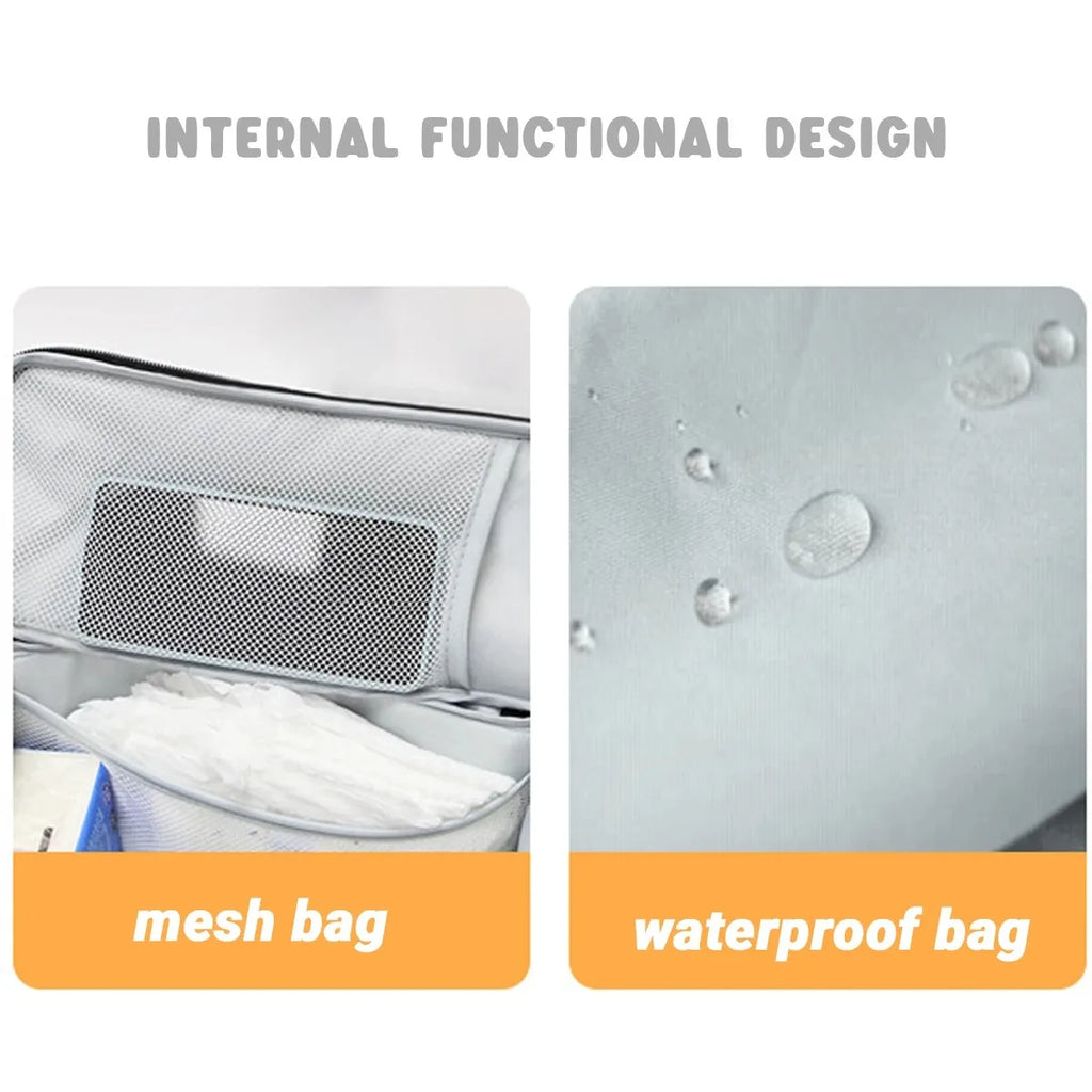 Large Capacity Stroller Organizer Bag – Travel Mommy Storage Bag