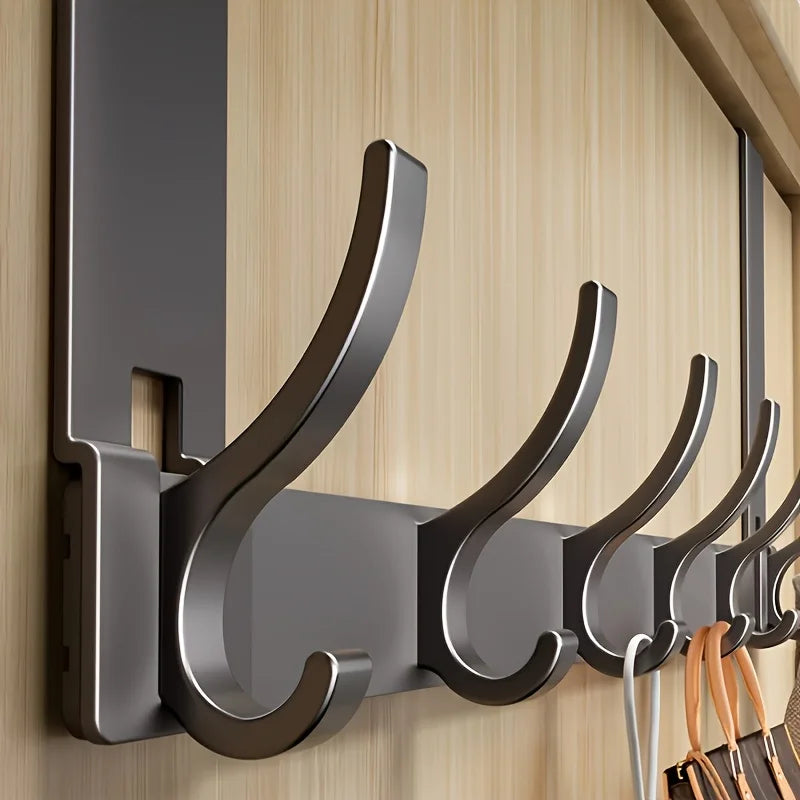 Wall Mounted Metal Hooks for Coats, Bags & Hats