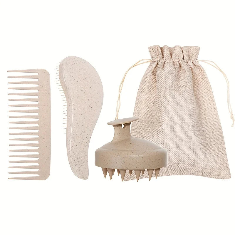 Soft Silicone Scalp Massager & Shampoo Brush
