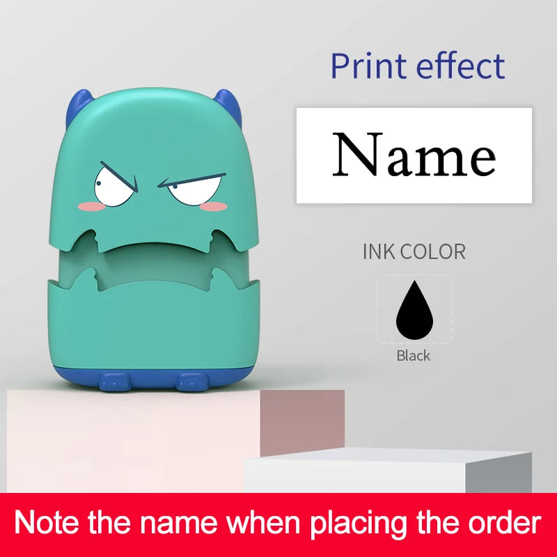 Personalized Baby Name Stamp Kit – Reusable Clothing & Fabric Name Marker