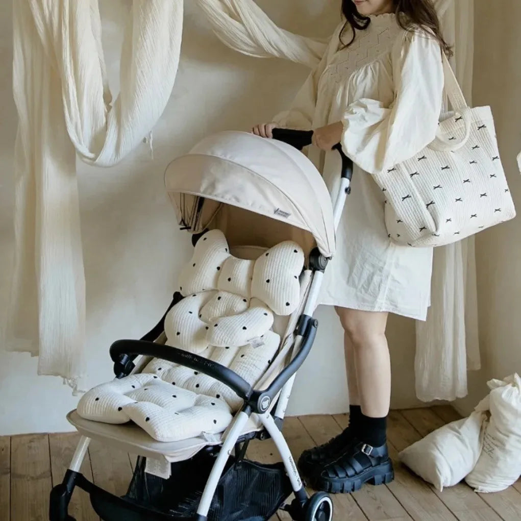 Baby Stroller Organizer Bag – Large Capacity Hanging Mommy Storage Bag