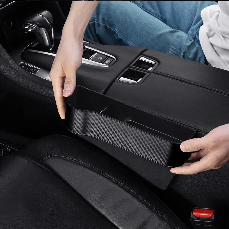 Car Seat Gap Organizer – Multifunctional Storage Box with Cup Holder