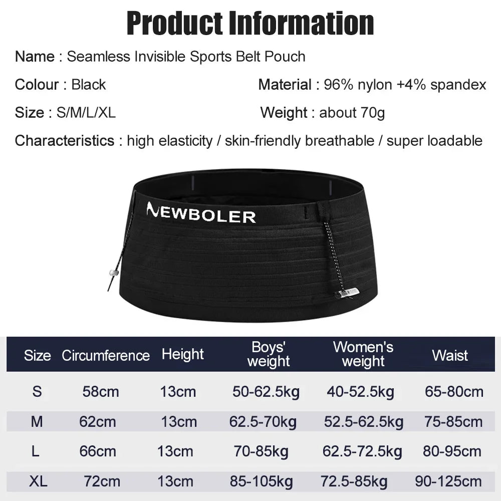 Running Waist Pack with Water Bottle Holder & Phone Pocket