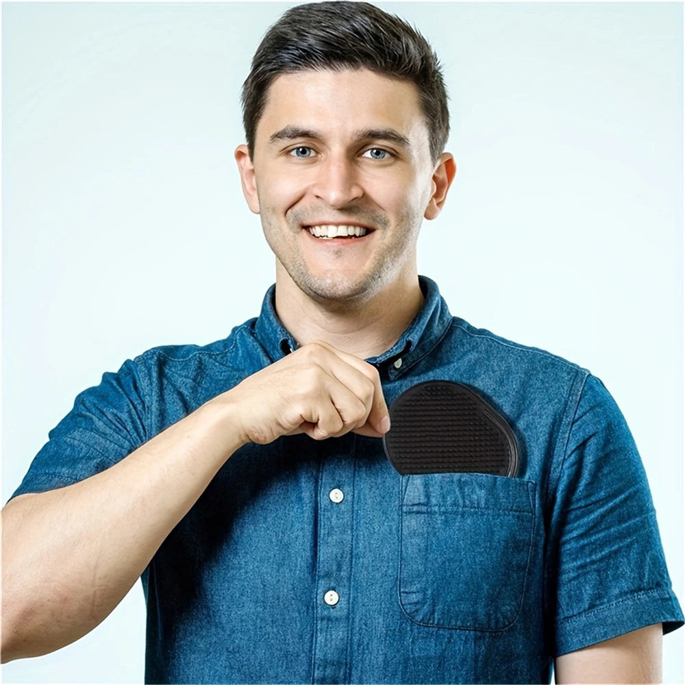 Pocket Hair & Beard Brush for Men