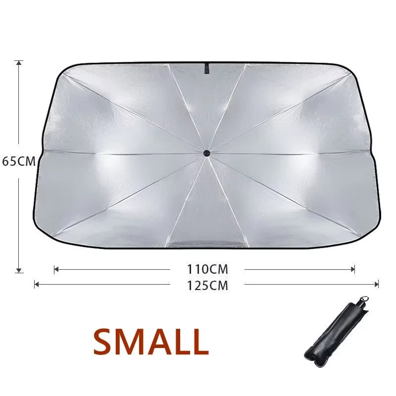 Foldable Car Windshield Sun Shade – Front Window Sun Protection Cover