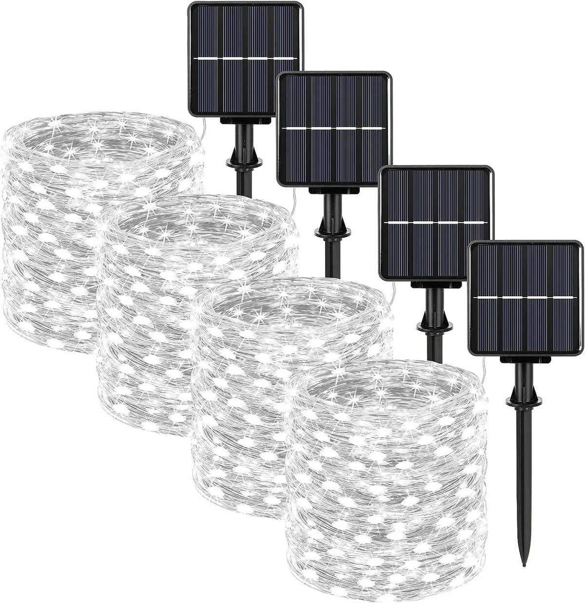 Solar LED Christmas String Lights – Waterproof Outdoor Fairy Lights
