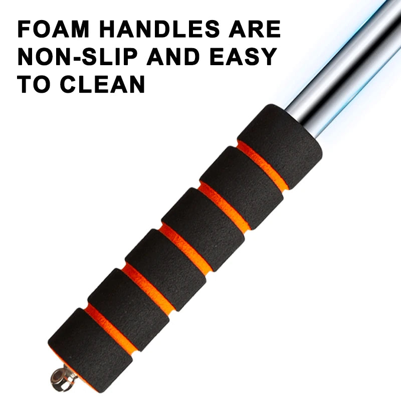 Car Windshield Cleaning Brush – Telescopic Long Handle Glass Cleaner