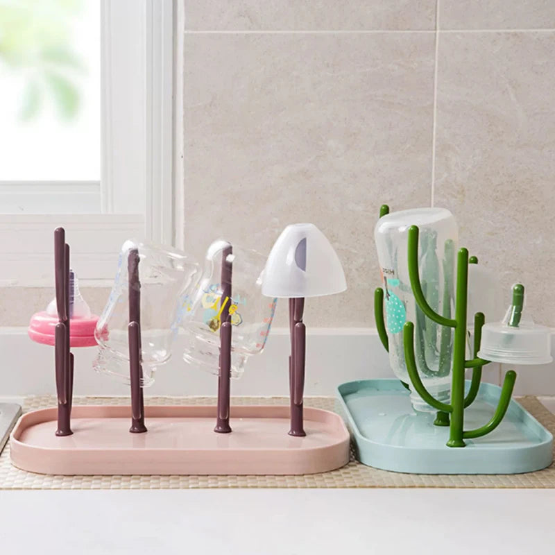Tree-Shaped Bottle & Cup Drying Rack