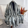 Women's Warm Winter Pashmina Scarf – Elegant Thick Shawl