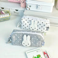 Korean Style Polka Dot Large Capacity Pencil Case