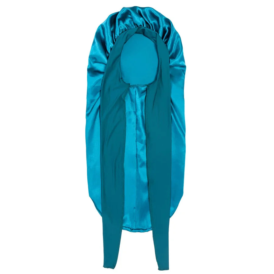 Women's Extra Long Satin Hair Bonnet – Elastic Sleep Cap