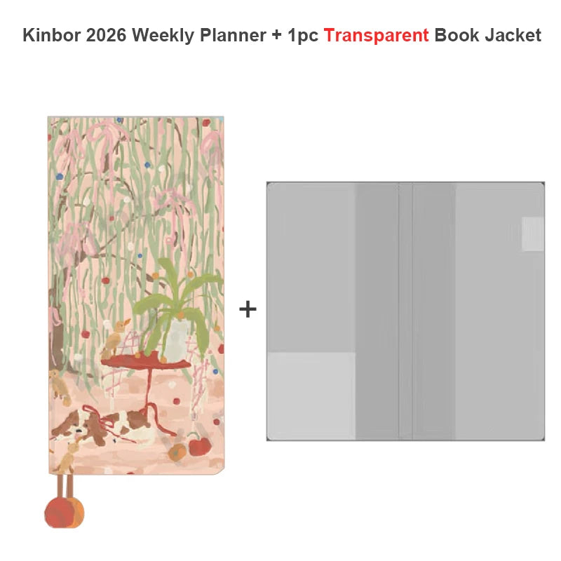 2027 Weekly Planner Notebook – Cute A5 Daily Agenda & Organizer