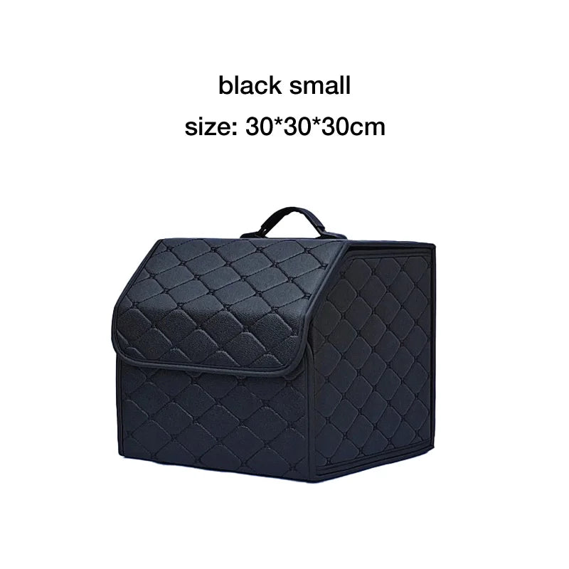 Large Capacity Car Trunk Organizer – Foldable Storage Box