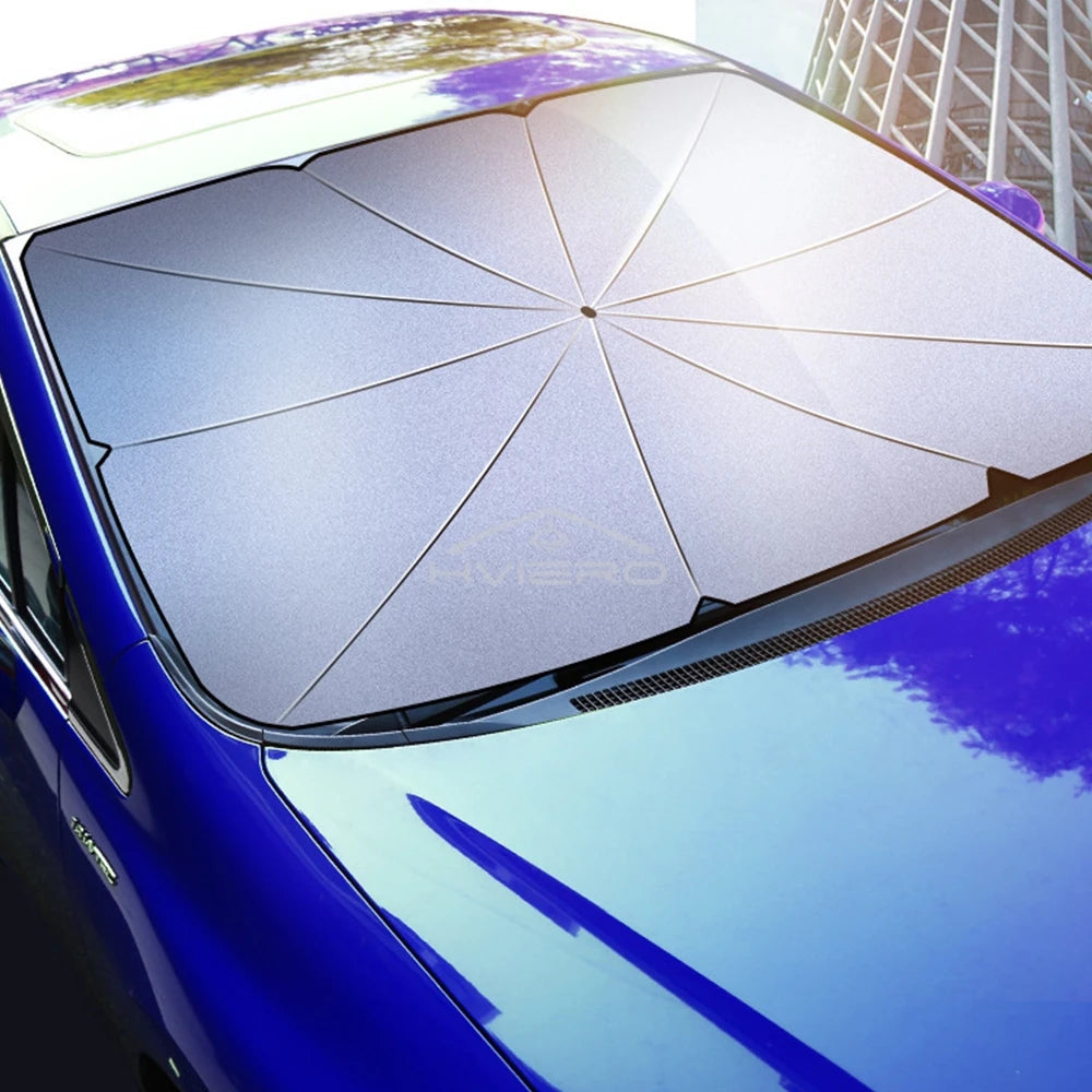 Foldable Car Windshield Sunshade – UV & Heat Protection Cover