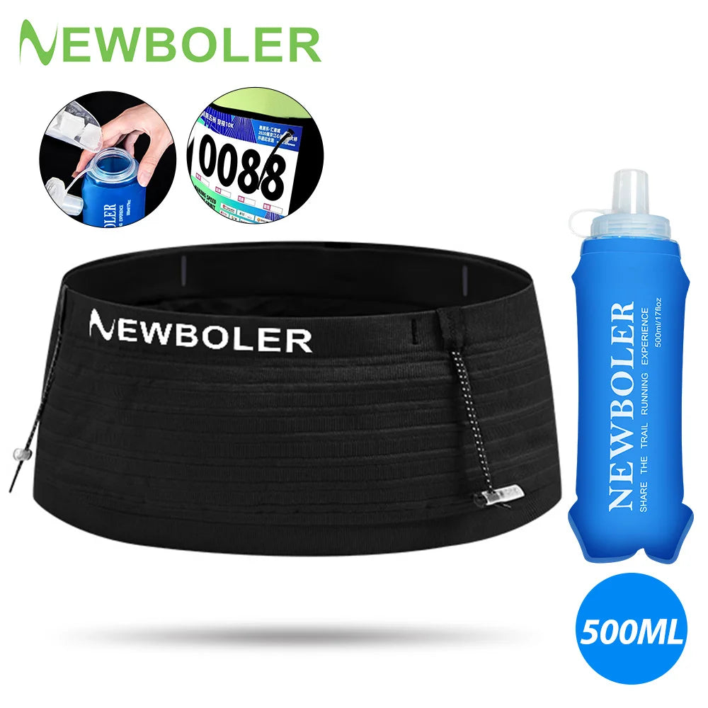 Running Waist Pack with Water Bottle Holder & Phone Pocket